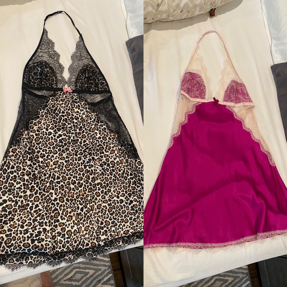 2 Victoria secret size Medium sleep dresses